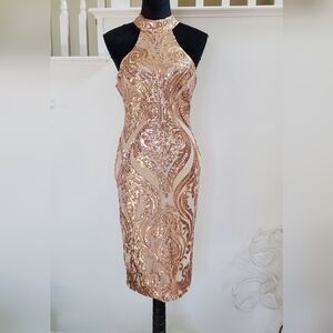 Beautiful Sequined Cocktail Dress